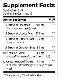 Glucorem-Supplement-Facts